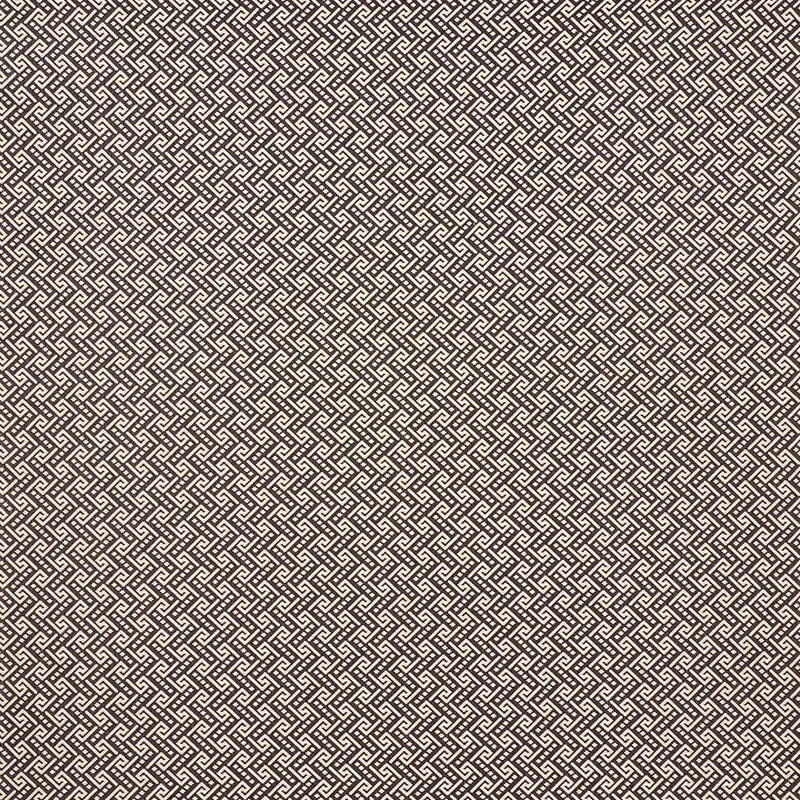 IONIC WEAVE fabric BLACK color by Schumacher