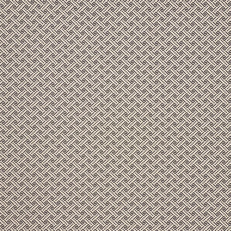 IONIC WEAVE fabric BLACK color by Schumacher