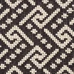 IONIC WEAVE fabric BLACK color by Schumacher