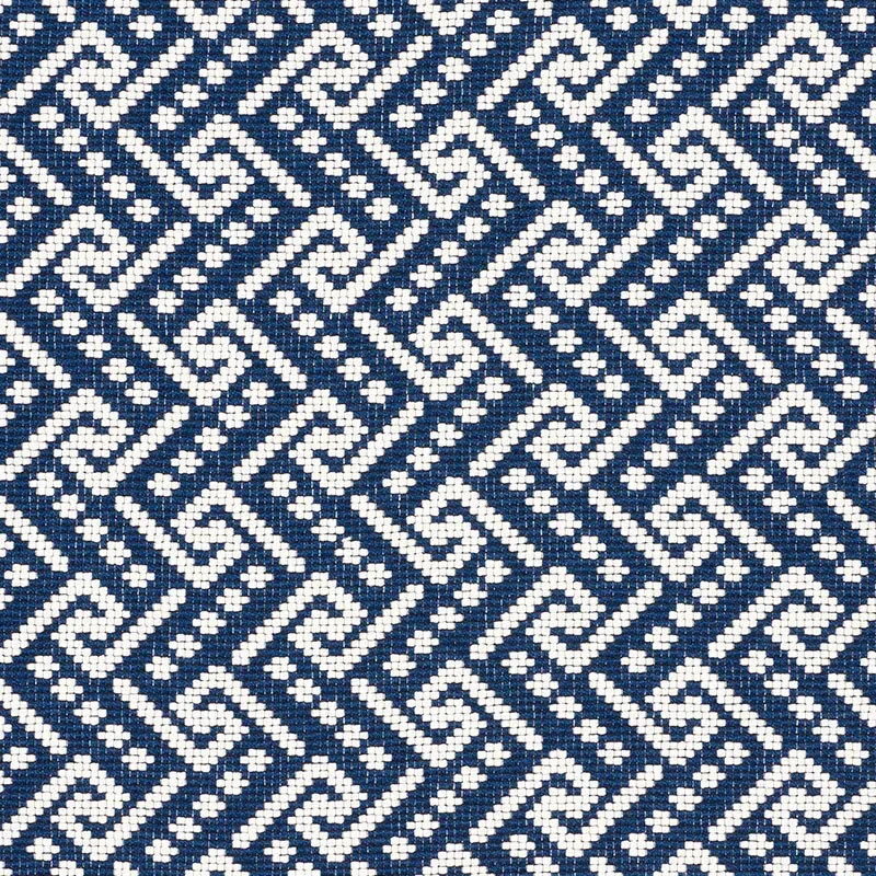 IONIC WEAVE fabric PACIFIC color by Schumacher
