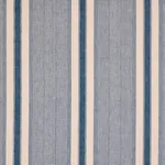 IPALA HAND WOVEN STRIPE fabric OCEAN color by Schumacher