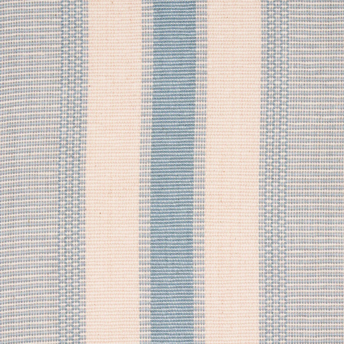 IPALA HAND WOVEN STRIPE Fabric – SKY | Schumacher | Wallpape IPALA HAND WOVEN STRIPE fabric SKY color by Schumacher