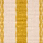 IPALA HAND WOVEN STRIPE fabric YELLOW color by Schumacher