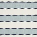 ISOLDE STRIPE MATELASSÉ Fabric – SKY | Schumacher | Wallpape ISOLDE STRIPE MATELASSÉ fabric SKY color by Schumacher