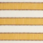 ISOLDE STRIPE MATELASSÉ Fabric – YELLOW | Schumacher | Wallp ISOLDE STRIPE MATELASSÉ fabric YELLOW color by Schumacher