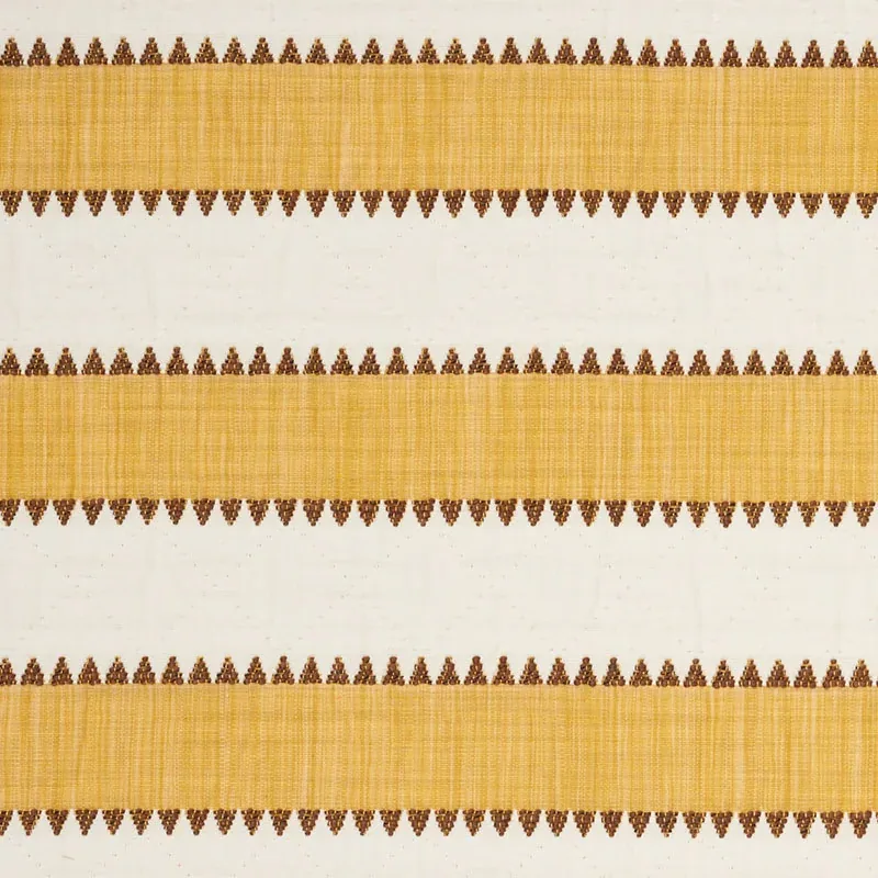 76752 | ISOLDE STRIPE MATELASSÉ – YELLOW