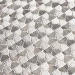 IVINS EMBROIDERY Fabric – GREY | Schumacher | Wallpaper Twin IVINS EMBROIDERY fabric GREY color by Schumacher