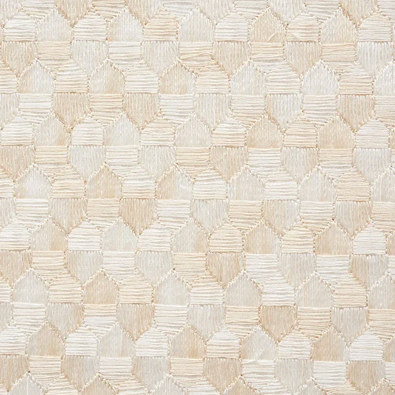 IVINS EMBROIDERY Fabric – IVORY | Schumacher | Wallpaper Twi IVINS EMBROIDERY fabric IVORY color by Schumacher