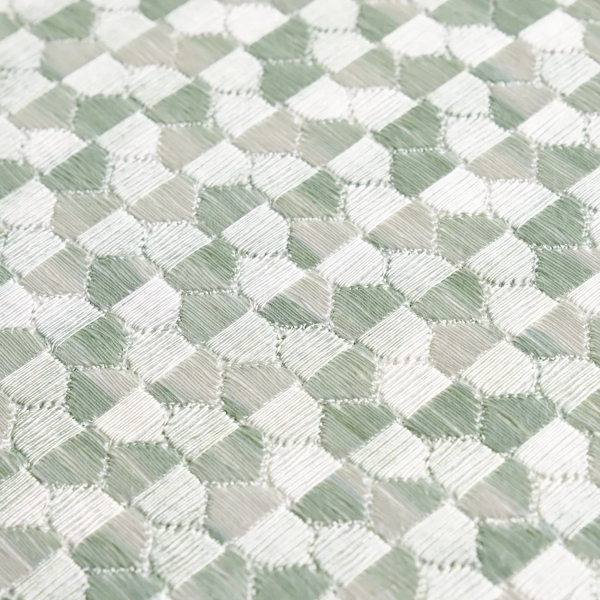 IVINS EMBROIDERY Fabric – MINERAL | Schumacher | Wallpaper T IVINS EMBROIDERY fabric MINERAL color by Schumacher