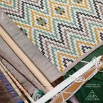 IZAPA HAND WOVEN BROCADE Fabric – JEWEL | Schumacher | Wallp IZAPA HAND WOVEN BROCADE fabric JEWEL color by Schumacher