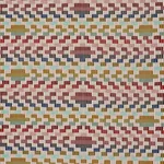 IZAPA HAND WOVEN BROCADE fabric MULTI color by Schumacher