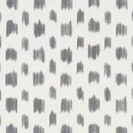 IZMIR IKAT Fabric – BLACK | Schumacher | Wallpaper Twins IZMIR IKAT fabric BLACK color by Schumacher