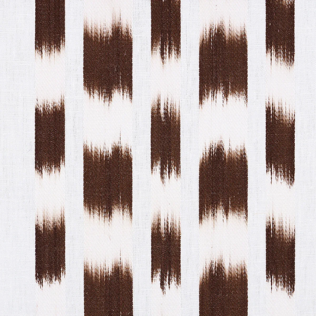 IZMIR IKAT STRIPE Fabric – COCOA | Schumacher | Wallpaper Tw IZMIR IKAT STRIPE fabric COCOA color by Schumacher