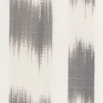 IZMIR IKAT STRIPE fabric GREY color by Schumacher