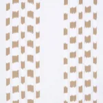 IZMIR IKAT STRIPE fabric SAND color by Schumacher