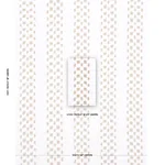 IZMIR IKAT STRIPE fabric SAND color by Schumacher