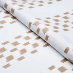IZMIR IKAT STRIPE fabric SAND color by Schumacher