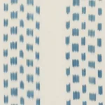 IZMIR IKAT STRIPE fabric SKY color by Schumacher