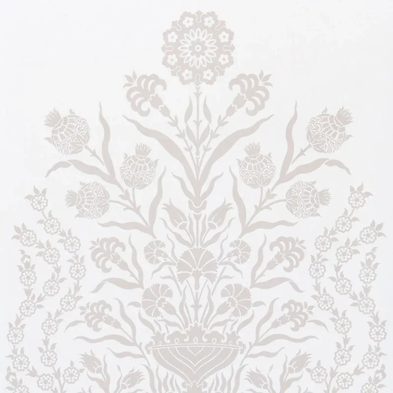 IZNIK SHEER fabric NATURAL color by Schumacher
