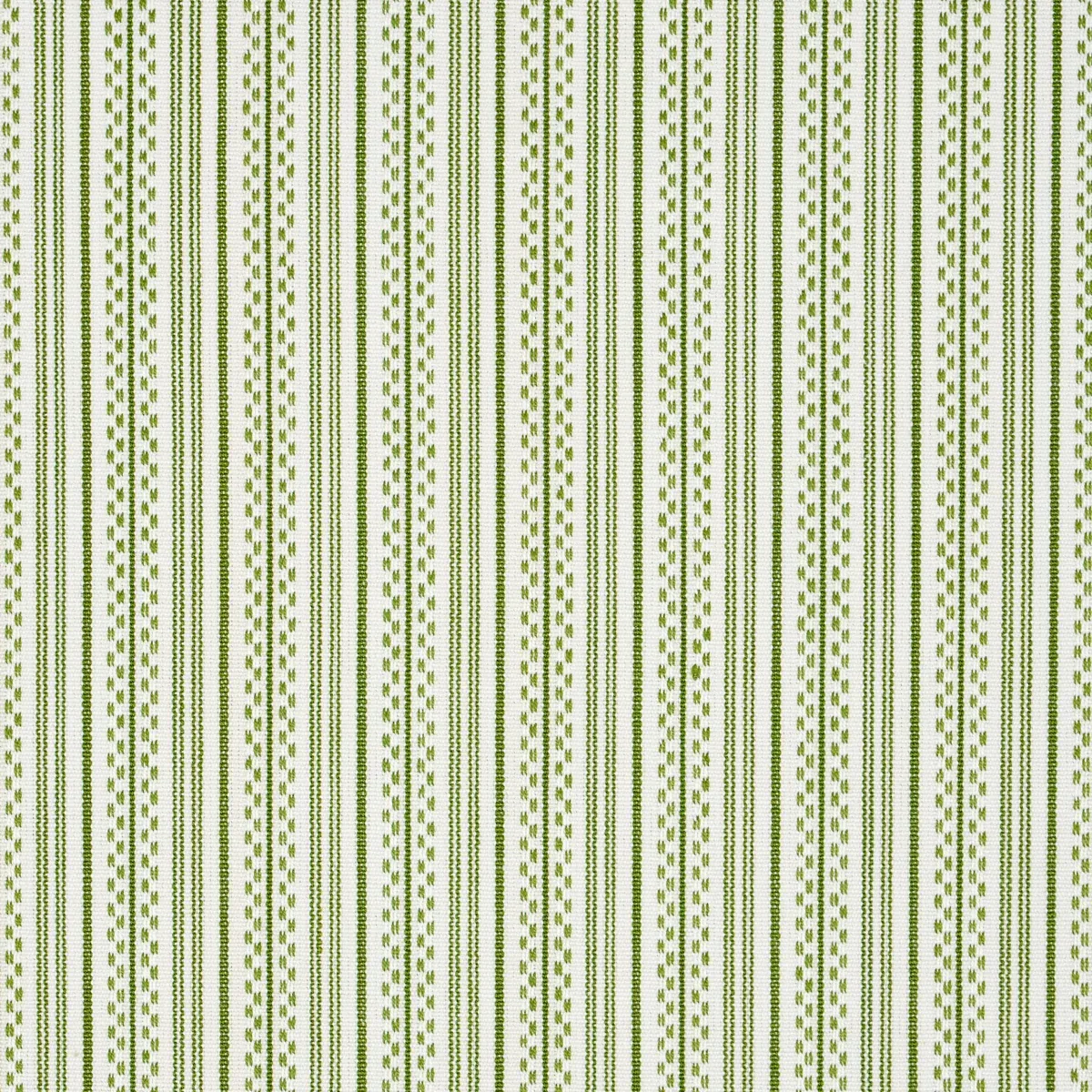 JACK STRIPE fabric GREEN color by Schumacher