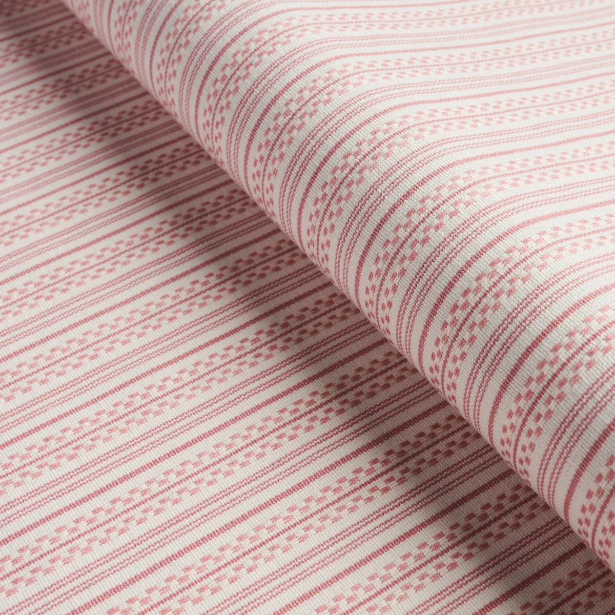 JACK STRIPE Fabric – PINK | Schumacher | Wallpaper Twins JACK STRIPE fabric PINK color by Schumacher