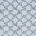 JACKIE APPLIQUÉ EMBROIDERY Fabric – BLUE | Schumacher | Wall JACKIE APPLIQUÉ EMBROIDERY fabric BLUE color by Schumacher