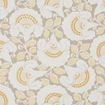 JACKIE APPLIQUÉ EMBROIDERY fabric NATURAL color by Schumacher