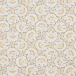 JACKIE APPLIQUÉ EMBROIDERY fabric NATURAL color by Schumacher