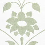 JAIPUR MUGHAL FLOWER Fabric – GREEN | Schumacher | Wallpaper JAIPUR MUGHAL FLOWER fabric GREEN color by Schumacher