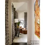 JAKARTA LINEN PRINT Fabric – SLATE | Schumacher | Wallpaper JAKARTA LINEN PRINT fabric SLATE color by Schumacher