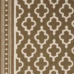 JAKE fabric CINNAMON color by Schumacher