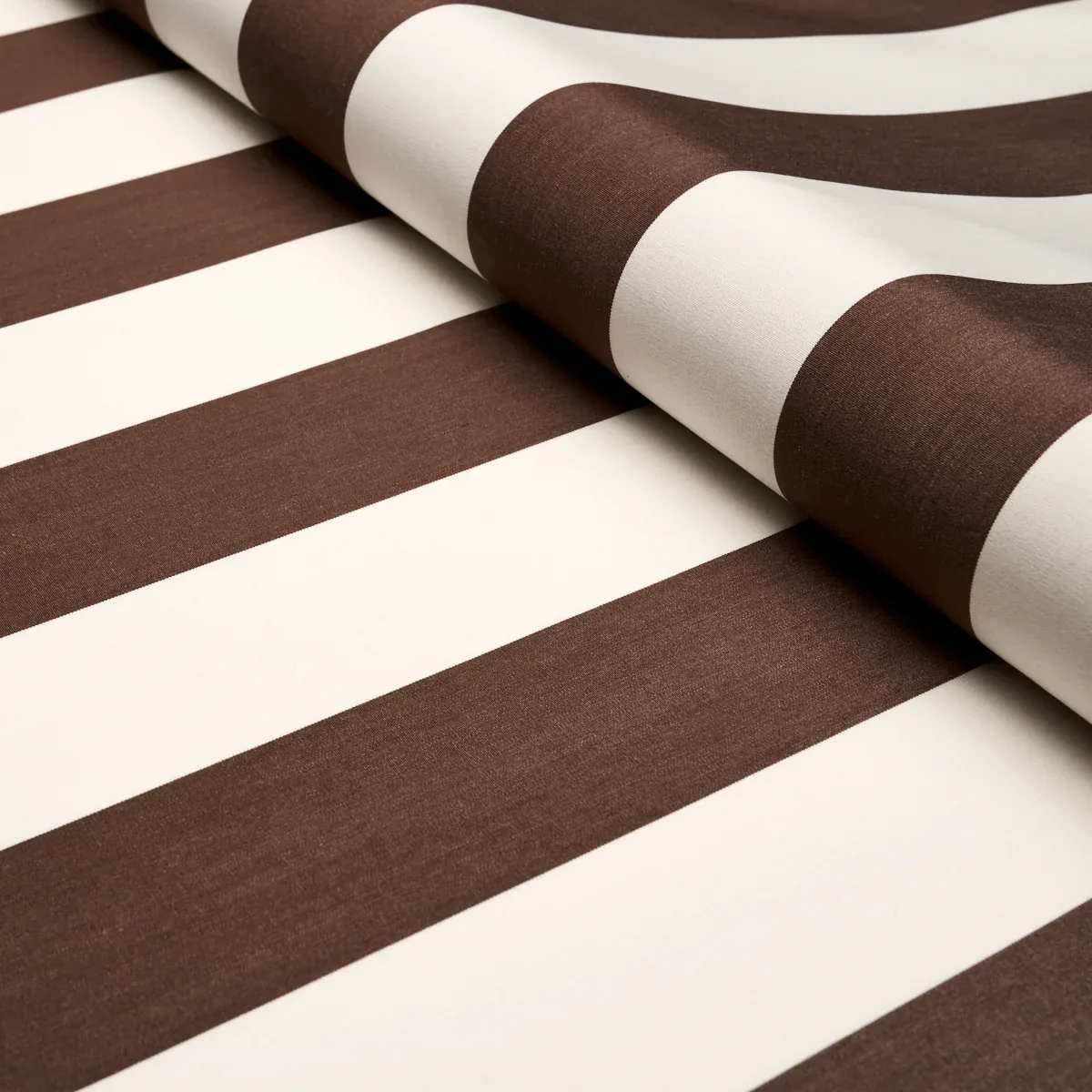JAMES STRIPE Fabric – BROWN | Schumacher | Wallpaper Twins JAMES STRIPE fabric BROWN color by Schumacher