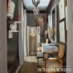 JAMES STRIPE Fabric – BROWN | Schumacher | Wallpaper Twins JAMES STRIPE fabric BROWN color by Schumacher