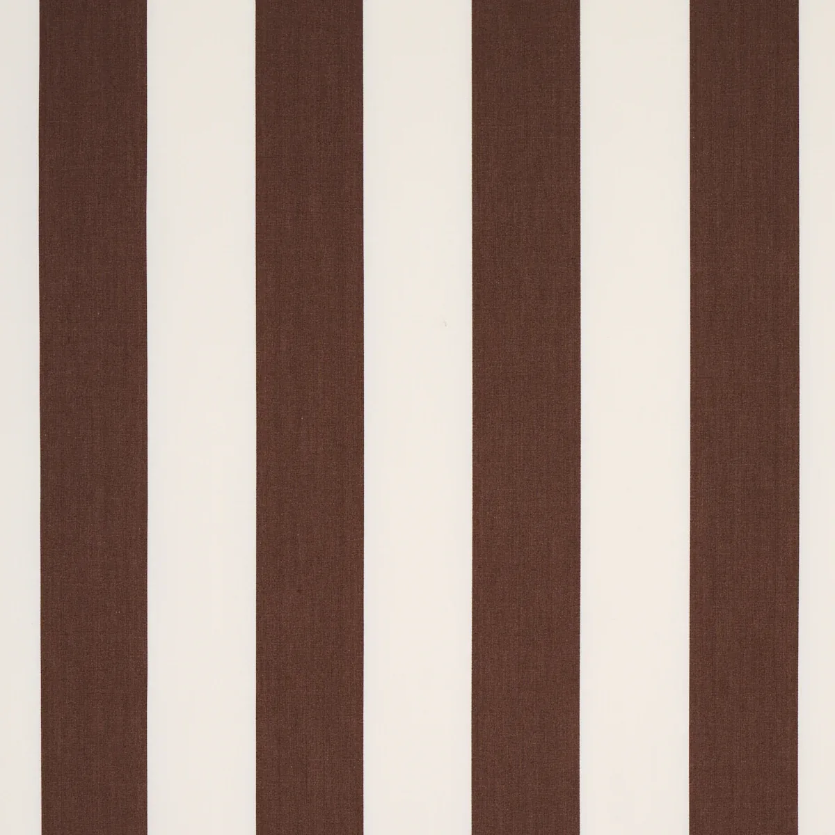 JAMES STRIPE fabric BROWN color by Schumacher