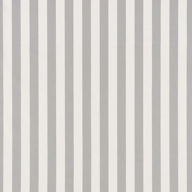 JAMES STRIPE fabric GREY color by Schumacher
