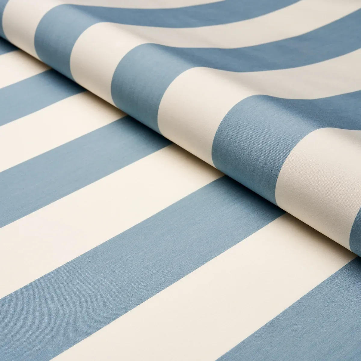 JAMES STRIPE Fabric – SKY | Schumacher | Wallpaper Twins JAMES STRIPE fabric SKY color by Schumacher