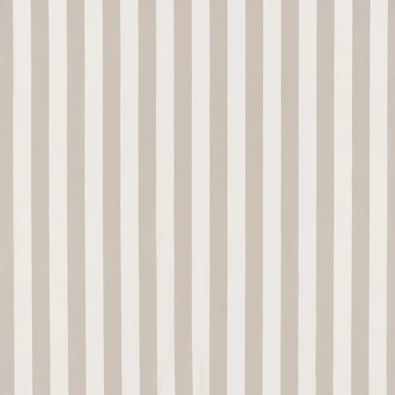 JAMES STRIPE fabric TAUPE color by Schumacher