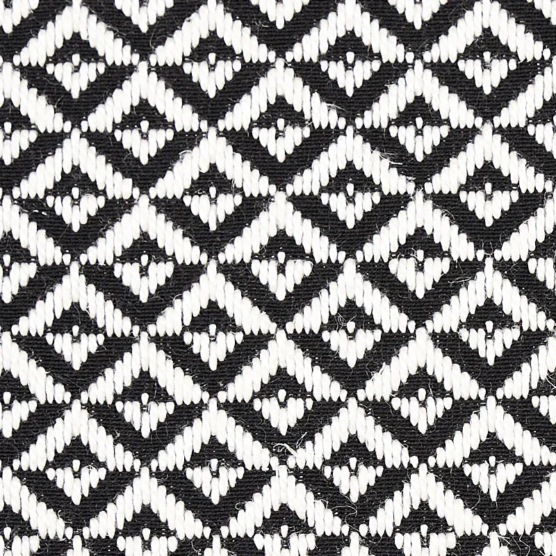 JAMISON Fabric – BLACK | Schumacher | Wallpaper Twins JAMISON fabric BLACK color by Schumacher
