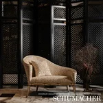 JANIS VELVET Fabric – CHAMPAGNE | Schumacher | Wallpaper Twi JANIS VELVET fabric CHAMPAGNE color by Schumacher