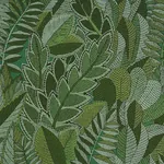 JAPURA FOREST fabric GREEN color by Schumacher
