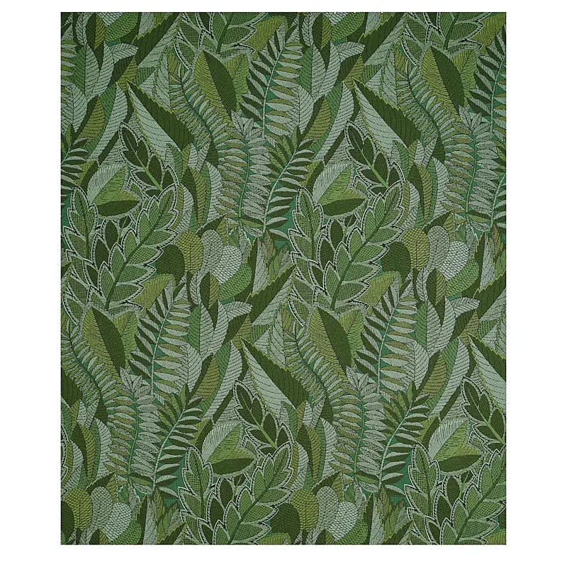 JAPURA FOREST fabric GREEN color by Schumacher