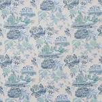 JARDIN DE LOUIS fabric DELFT color by Schumacher