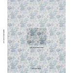 JARDIN DE LOUIS fabric DELFT color by Schumacher