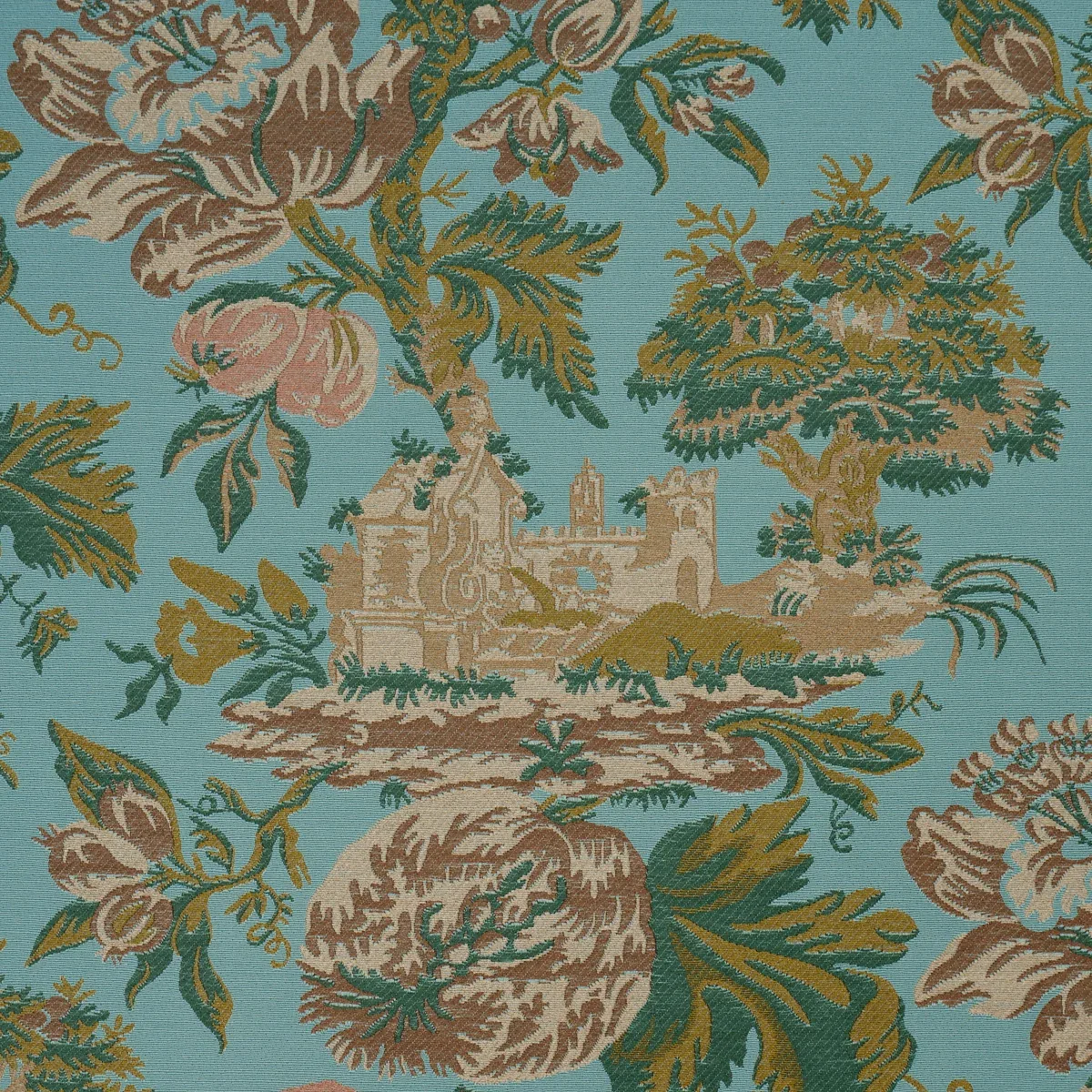 JARDIN DE LOUIS fabric PRINTEMPS color by Schumacher