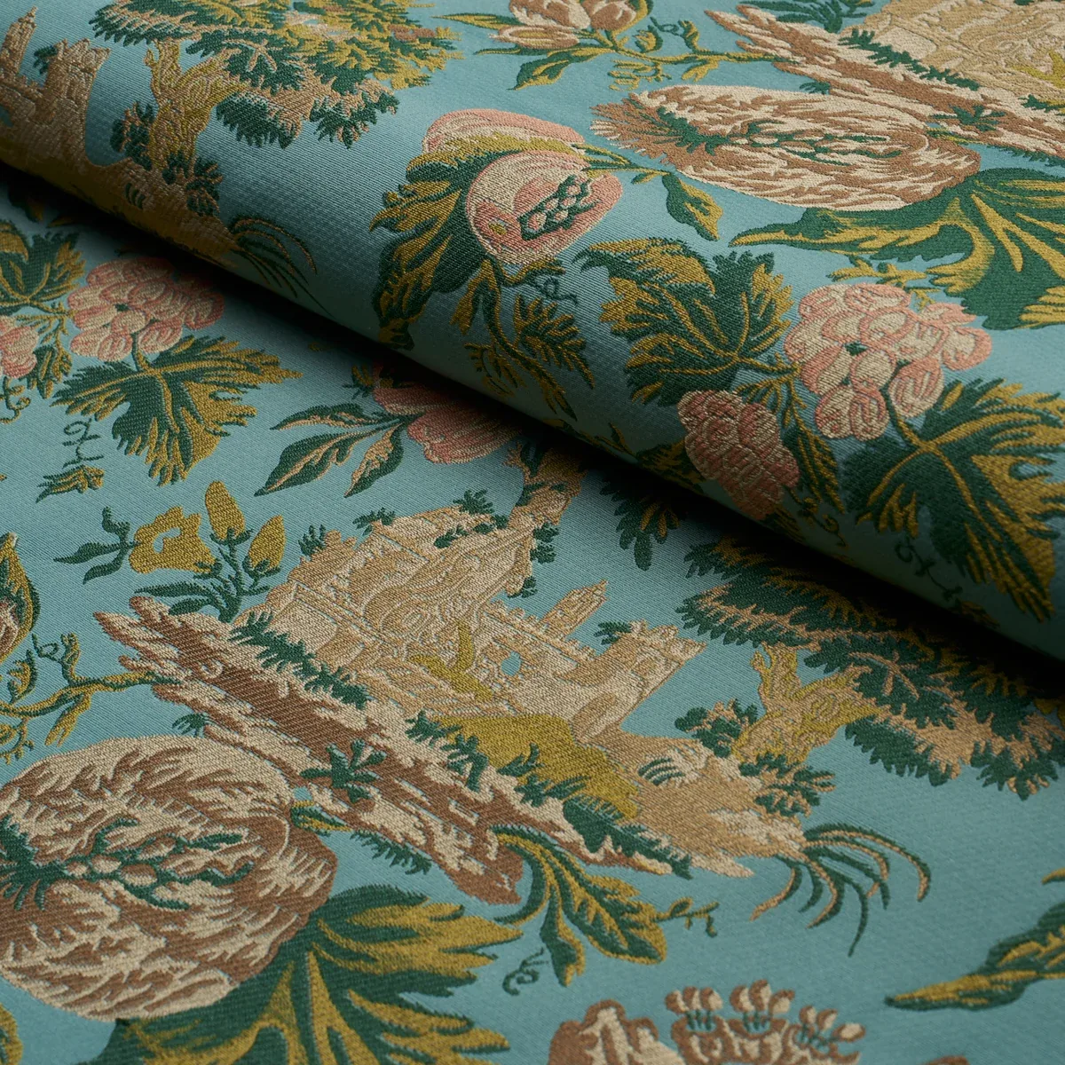 JARDIN DE LOUIS fabric PRINTEMPS color by Schumacher