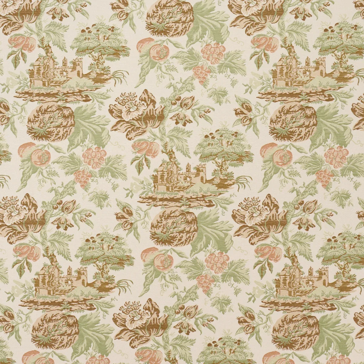 JARDIN DE LOUIS fabric PÉTALE color by Schumacher