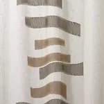 JENSEN SHEER Fabric – BROWN | Schumacher | Wallpaper Twins JENSEN SHEER fabric BROWN color by Schumacher