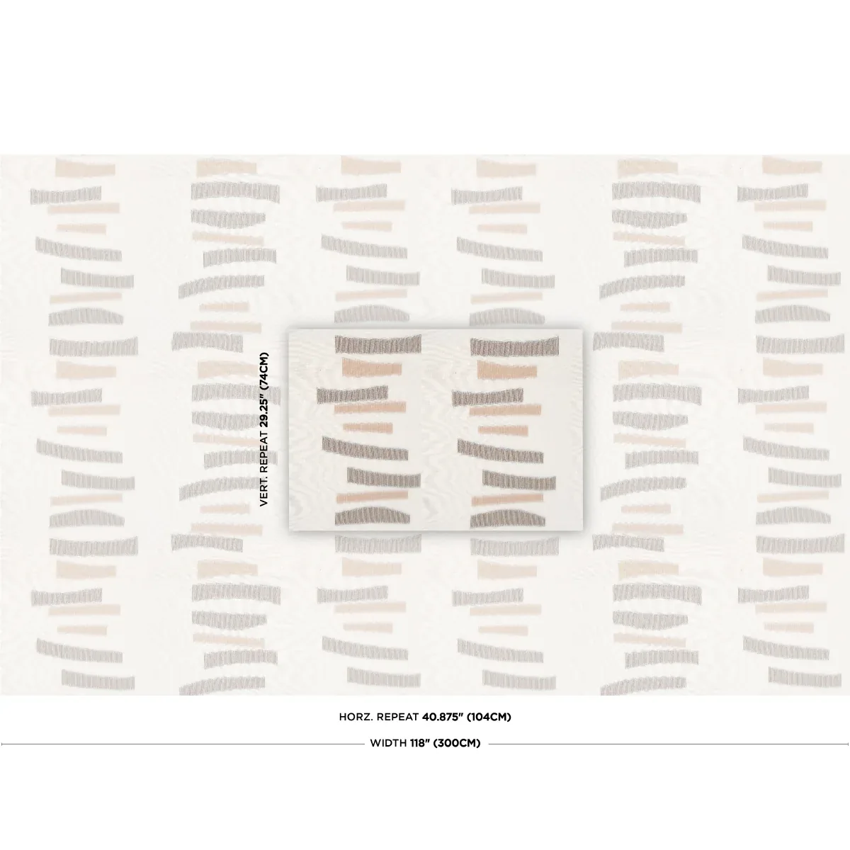 JENSEN SHEER Fabric – BROWN | Schumacher | Wallpaper Twins JENSEN SHEER fabric BROWN color by Schumacher
