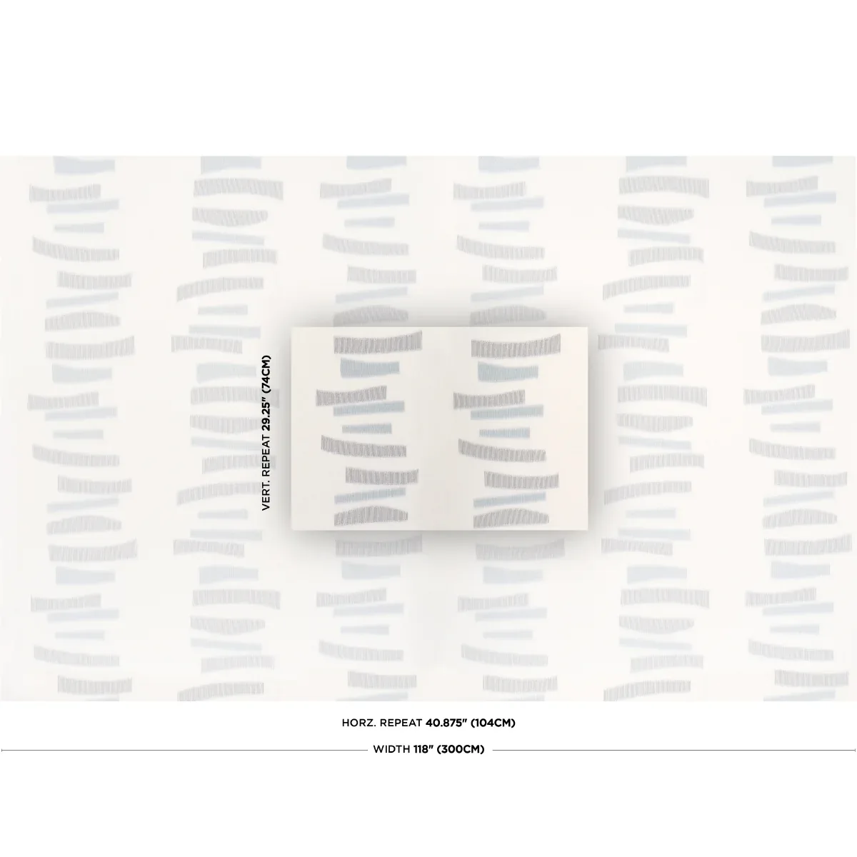 JENSEN SHEER fabric DENIM color by Schumacher