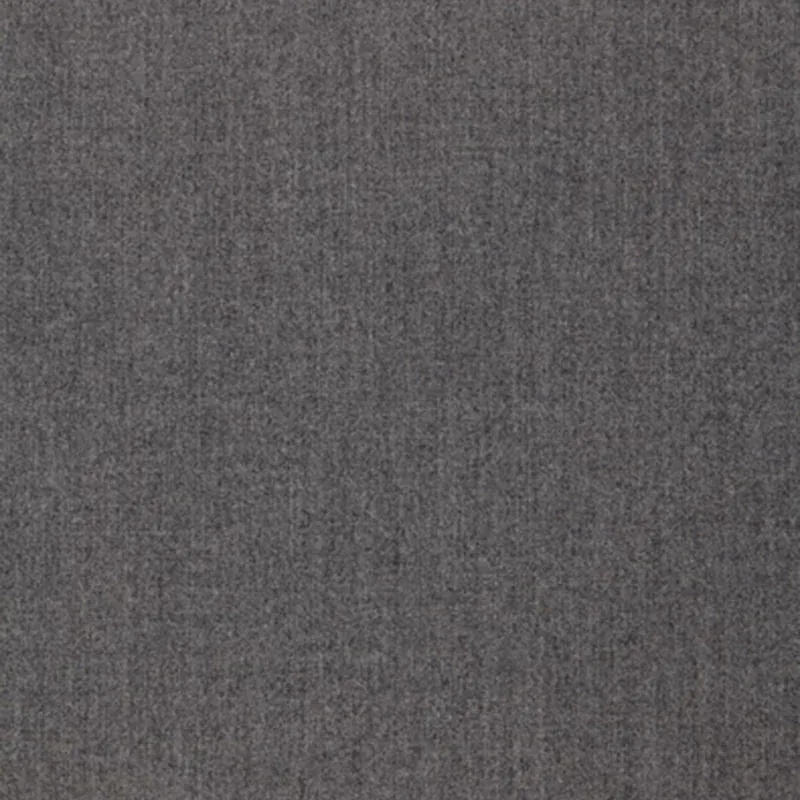 JERMYN SOLID FLANNEL fabric FOG GREY color by Schumacher